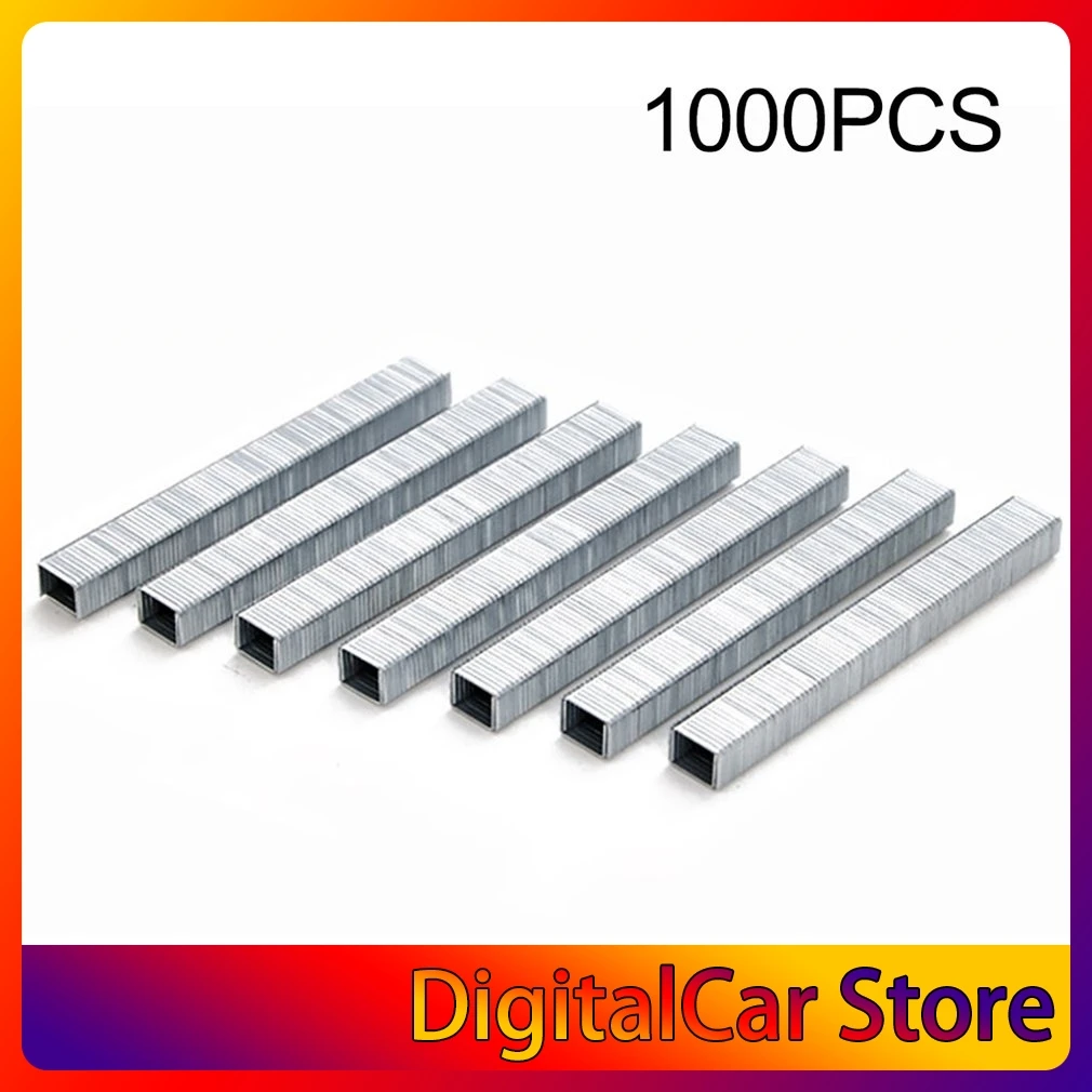 

1000Pcs/pack 1008J Door Shaped Staples 11.3*1.2mm Nails For Staple Gun 3-in-1 Stapler Machine Accessories Carpenter Tool