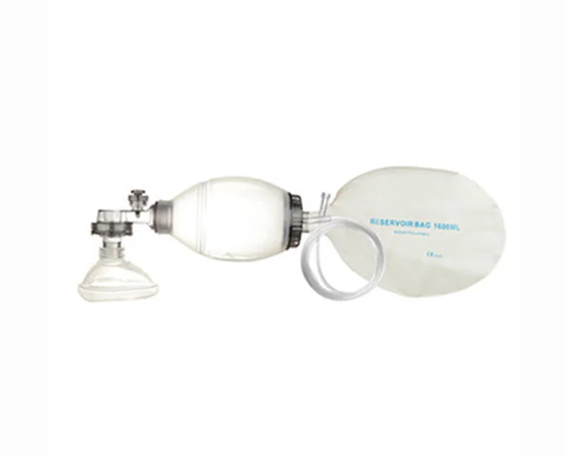 Silica Gel Adult Manual Simple Breathing Apparatus Resuscitator Ambu Bag First Aid Kit Tools Oxygen Machine | Красота и здоровье