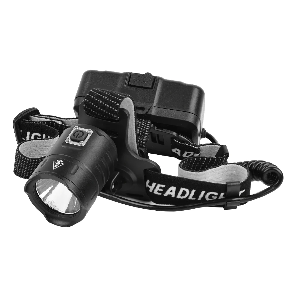 Налобный фонарь Anjoet XHP70.2 аккумуляторный USB водонепроницаемый 3x18650 | Освещение