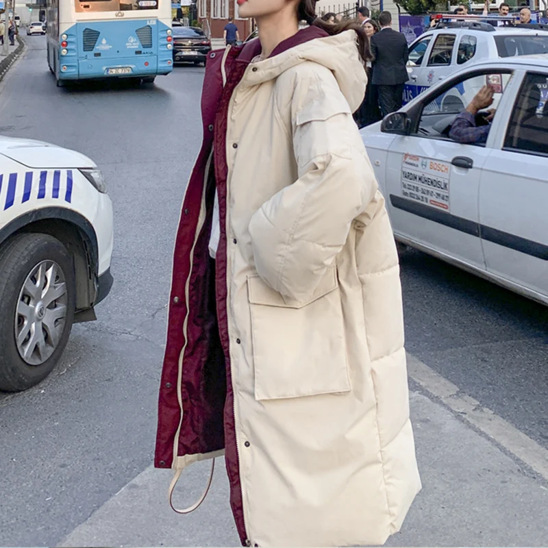 

Women Jacket Plus size Down cotton Jackets Winter Jackets Coat Quality Thick Warm Cotton Jackets Casual Parka Overcoat long