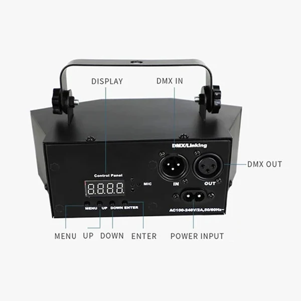 

New Nine Eye Strobe Light for Halloween Christmas Birthday Party Best Price