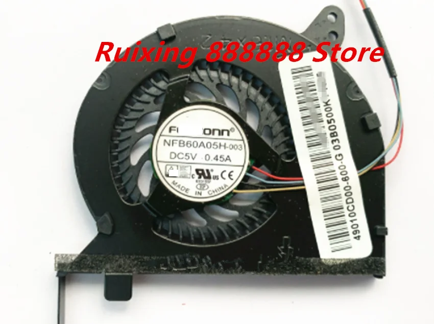 

NFB60A05H-003 DC 5V 0.45A 4-проводной охлаждающий вентилятор для ноутбука