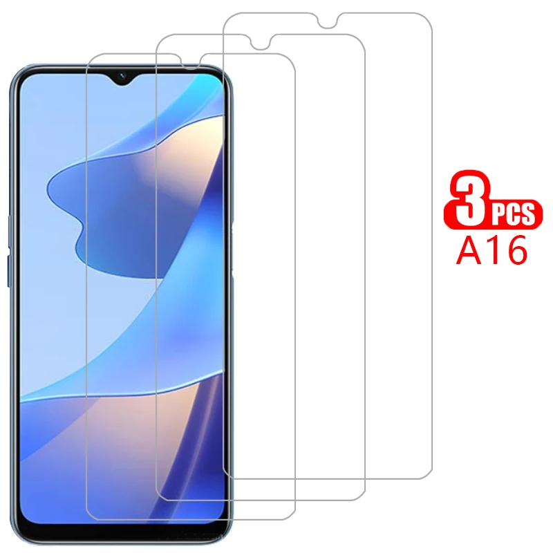 

screen protector tempered glass for oppo a16 case cover on oppoa16 a 16 16a 6.52 protective phone coque bag 360 opp opo op appo