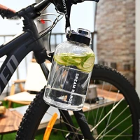 sports water bottle large capacity bottle for outdoor hiking cycling climbing bpa free portable transparent fitness gym kettle