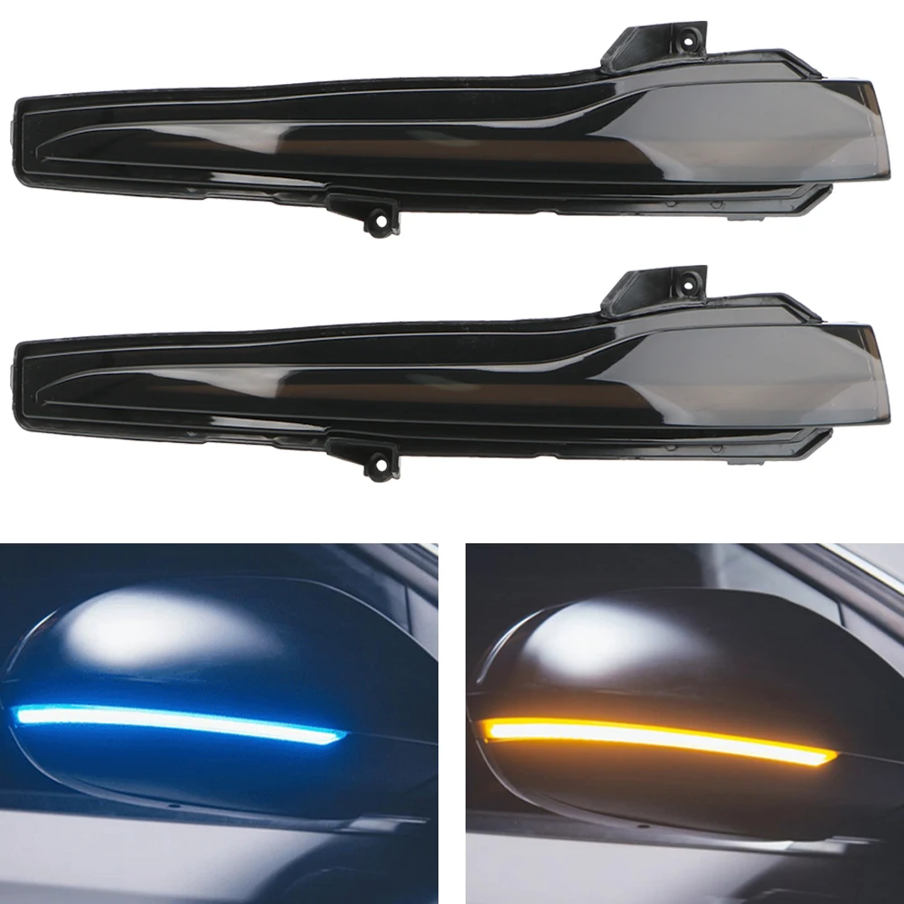 

2Pcs Car Rear View Mirror Light For Mercedes Benz C E S GLC W205 W213 W222 W217 X253 Dynamic Turn Signal Light Sequential
