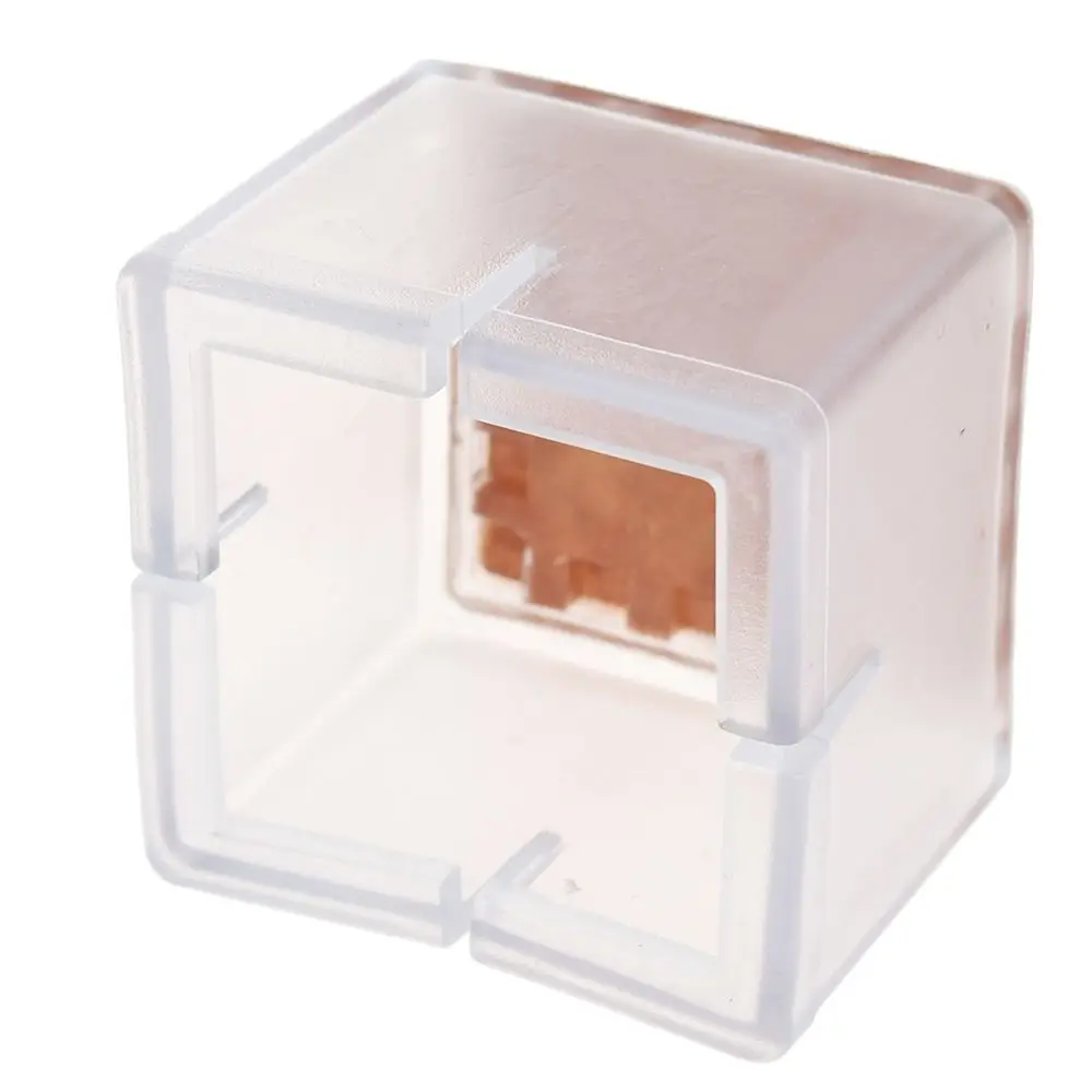 4 шт./лот силиконовые квадратные и круглые колпачки для ножек стула накладки