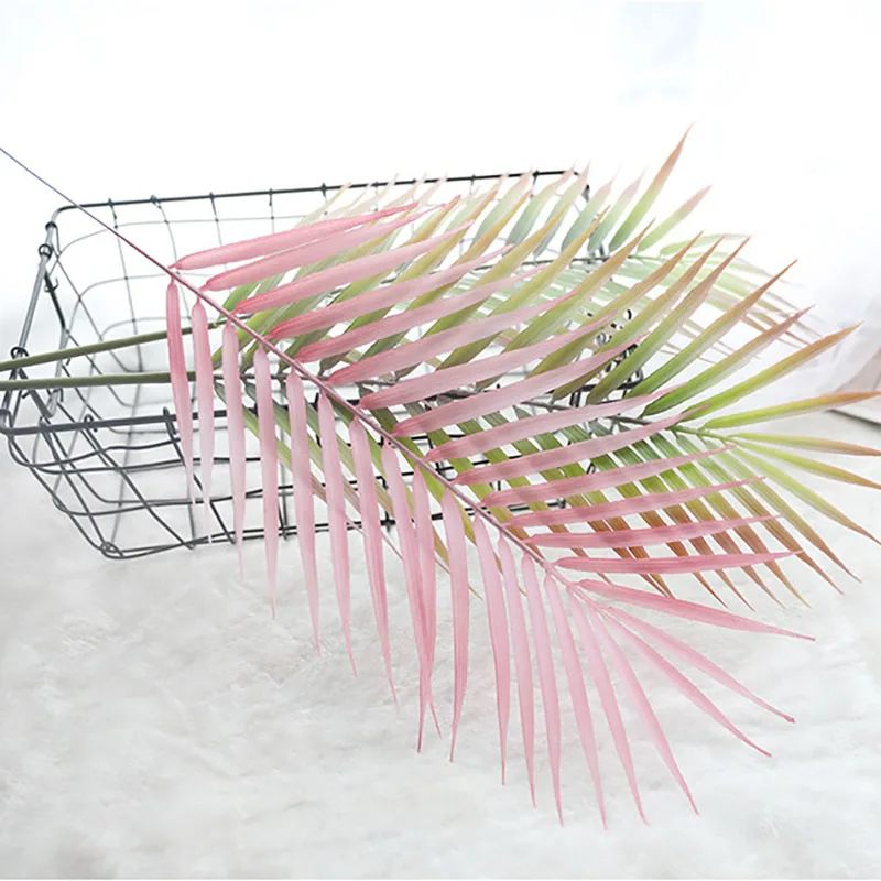 Градиентные рампы пластиковые искусственные растения тропические пальмы листья