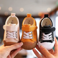 solid color baby shoes children canvas shoes all purpose non slip breathable walking shoes for boys and girls kids sneakers