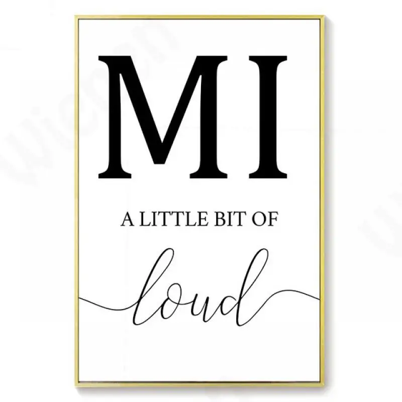 Простые минималистичные плакаты с буквами семейная Картина на холсте настенное