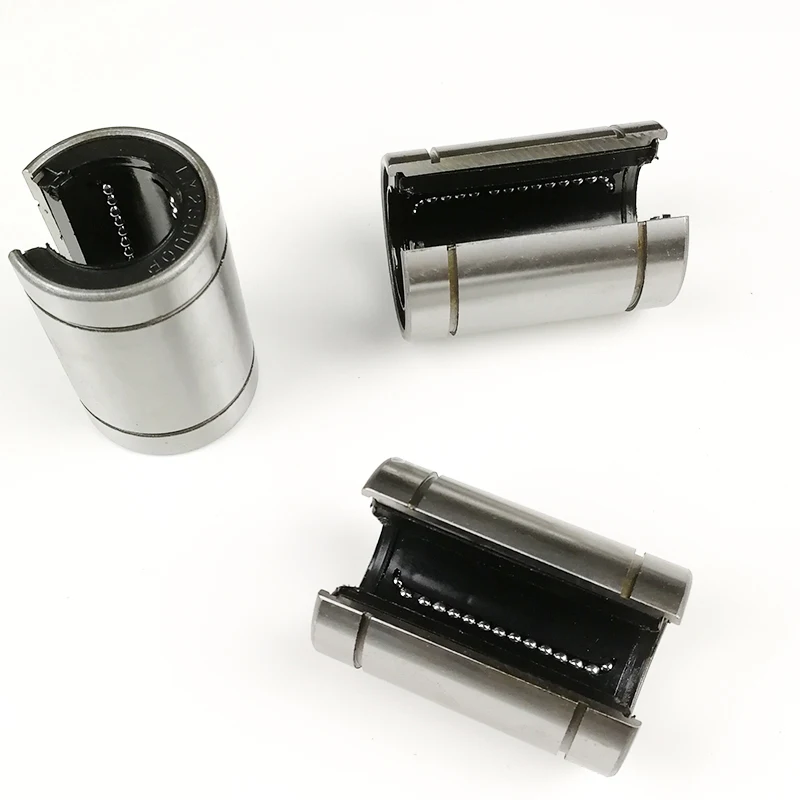4 шт./лот LM12UUOP lm16uop LM20UUOP линейные подшипники Открытого Типа CNC линейная втулка для