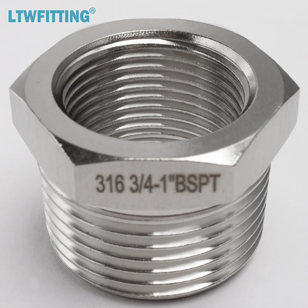 LTWFITTING Нержавеющая сталь 316 трубы с шестигранной головкой втулка редуктора
