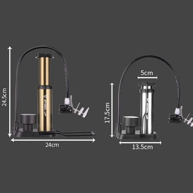 

Vehicle Compressor Wheel Up MTB Bike Bicycle Foot Pump Electric Scooter Pressure Gauge Tyre Air Inflator Mini Wireless Pump