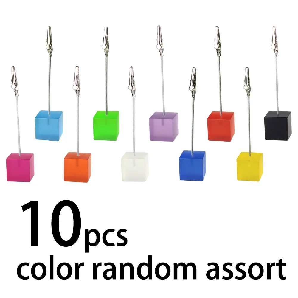 

Зажимы для заметок из смолы, набор из 10 штук