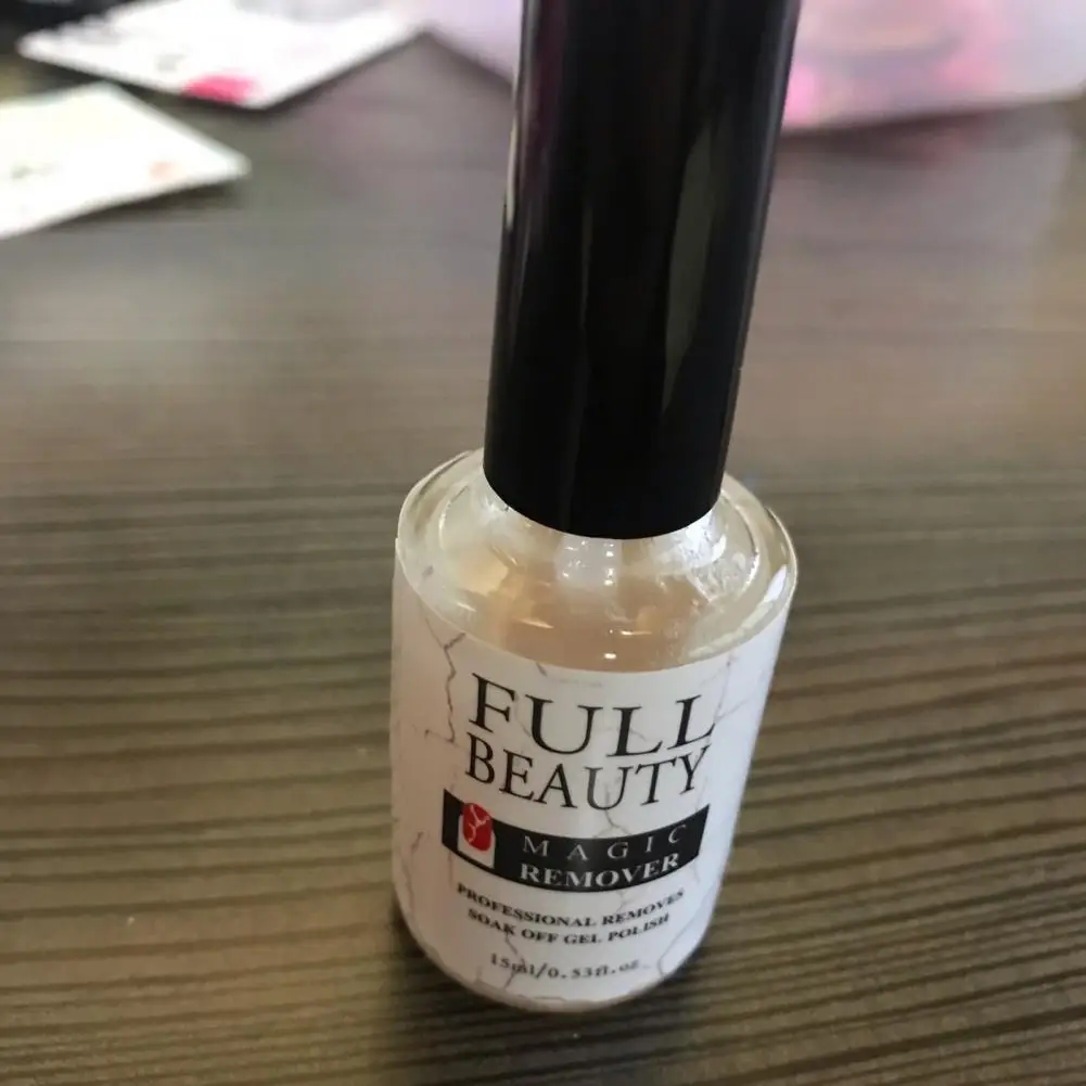 

15ml Clean Degreaser Remove Easily Non-sticky Synthetic Professional Nail Polish Remover for Beauty