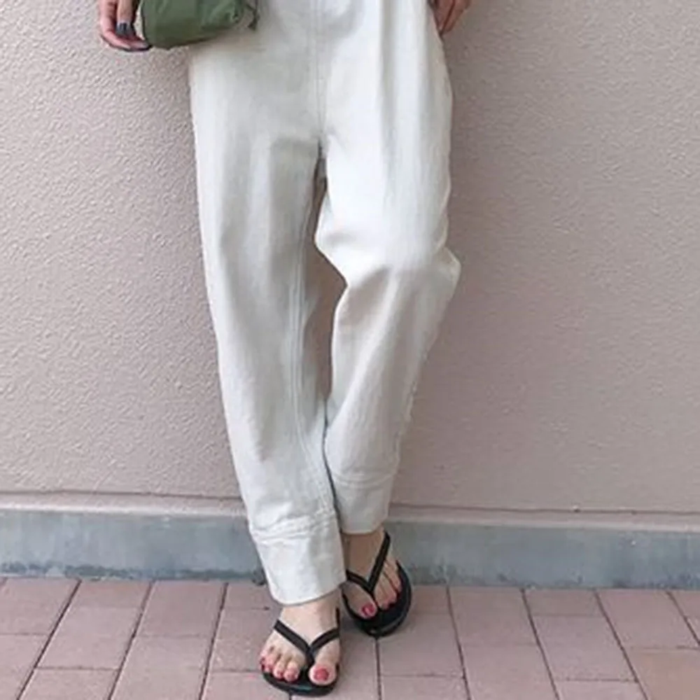 

Women's Jumpsuits Summer Plain Suspenders Trousers OL Commuting Ladies Fashion Loose Straight All-in-one Female Casual Overalls
