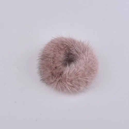 Резинка для волос женская из норки винтажная эластичная |