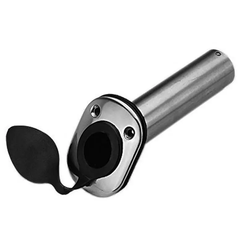 

2 Pieces Stainless Steel Flush Mount Fishing Rod Holder 30 Degree Rod Pod for Marine Boat Yacht Accessories