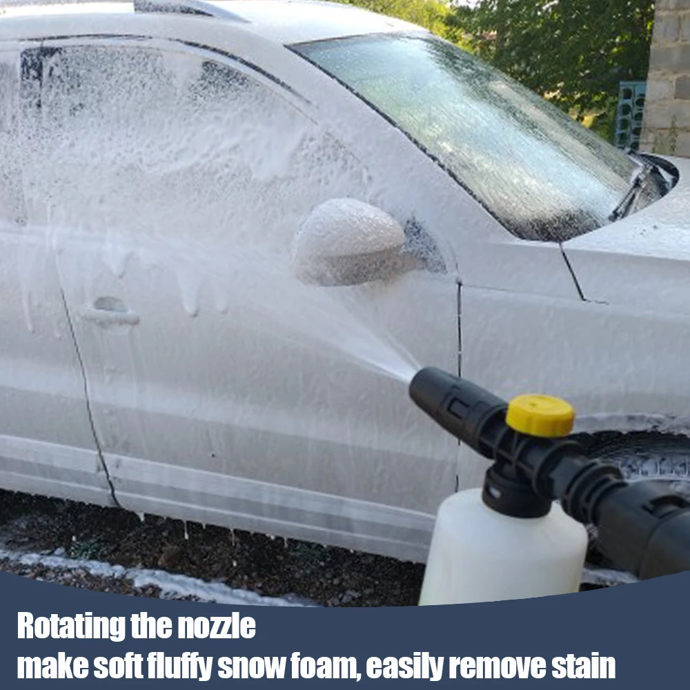 Пенная насадка для автомойки высокого давления Karcher пенораспылитель шлангов