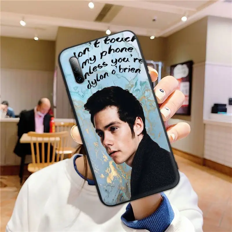 

Dylan O'Brien Teen Wolf cool Phone Case for redmi 4X 5plus 6 6A7 7A 8 8A 9 note 4 8T 8pro 9 pro Case