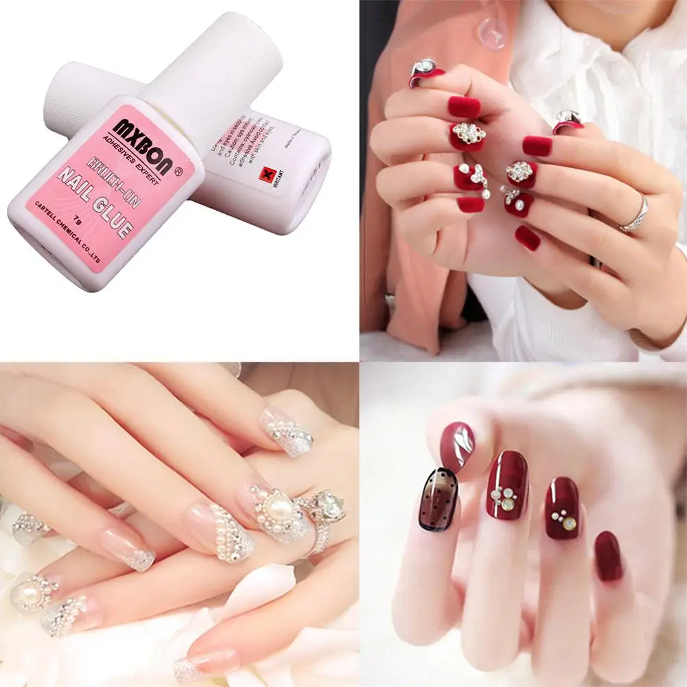 

20 Pcs/Set 7g Professional Fast Drying Glue Use For UV Acrylic Rhinestones Stickers Nails Glue For False Nails