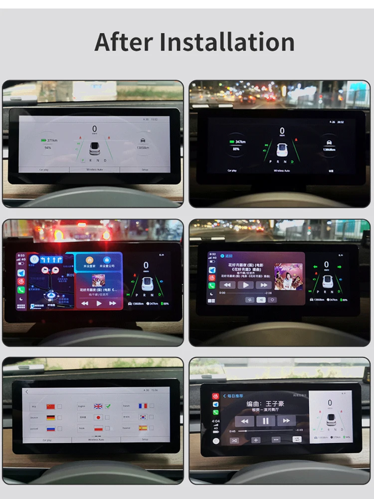 Автомобильный GPS-навигатор CarPlay беспроводной автомобиль для Tesla Model 3 модель Y S 2019 ~