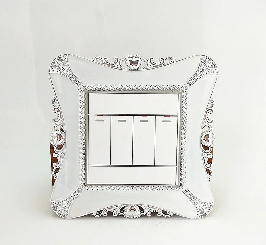 Одиночная подсветка розетка накладка на палец панель наклейка современная