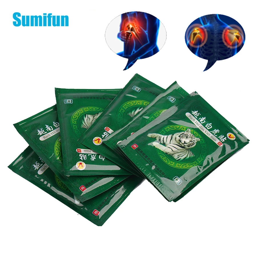 

Sumifun 48 шт. в китайском стиле из трав, медицинская с вьетнамским белым бальзамом “Звездочка” бальзам против боли шеи спинной артрит Jnints плат...