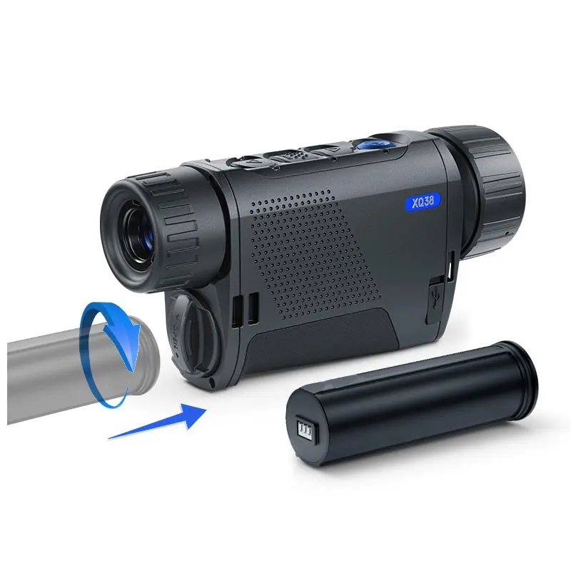 Handheld XQ38 Thermal Imaging And Night Vision Monocular 50HZ Hog Hunting Camera App With Rangefinder | Инструменты