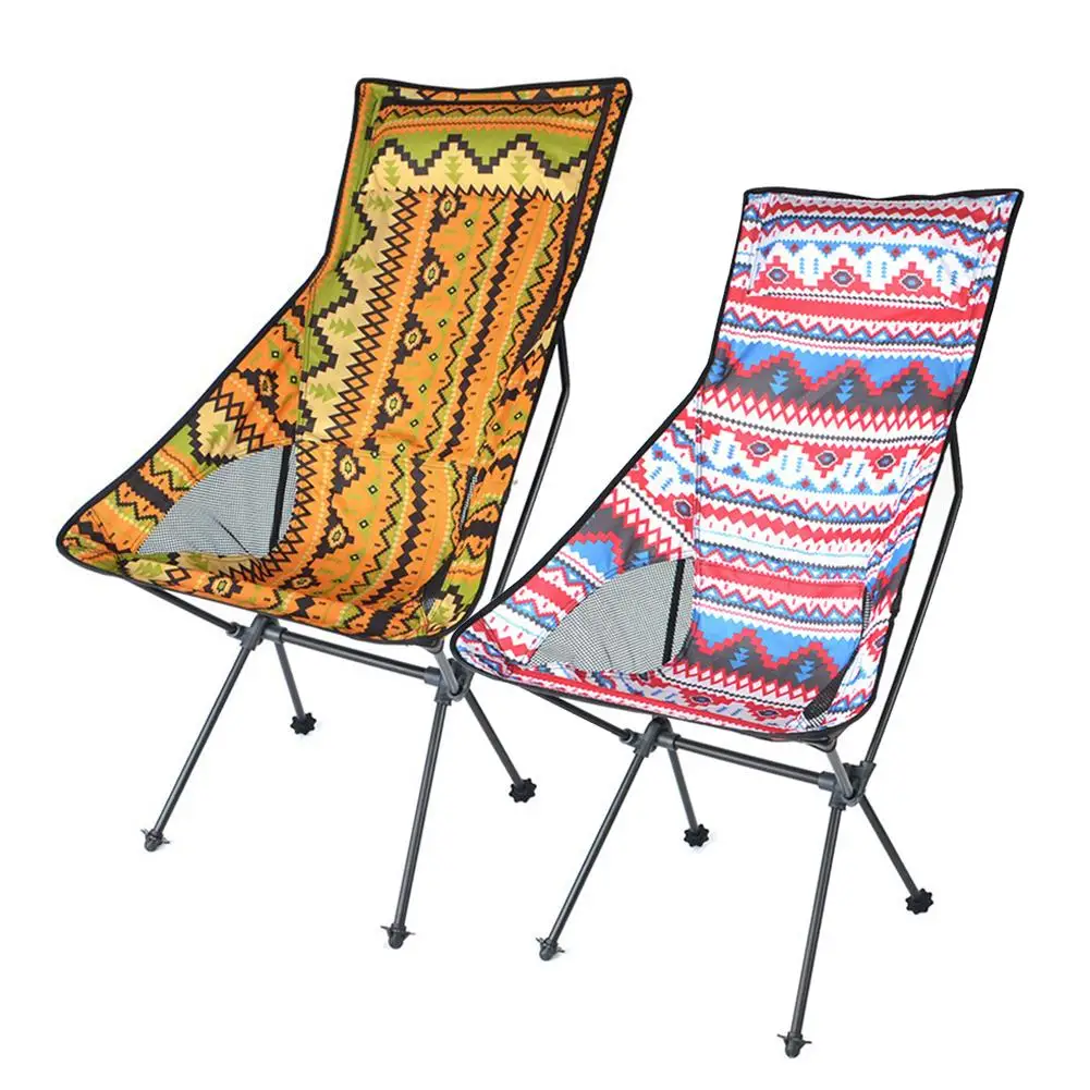 Satin Al Taşınabilir Alüminyum Alaşım Kamp Sandalyesi Ultralight Katlanır Sandalye Için Taşıma çantası Ile Açık Havada Plaj Balıkçılık