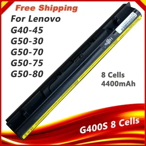 4400mAh 8 Cells L12S4E01 Battery for Lenovo Z40 Z50 G40-45 G50-30 G50-70 G50-75 G50-80 G400S G500S L12M4E01 L12M4A02