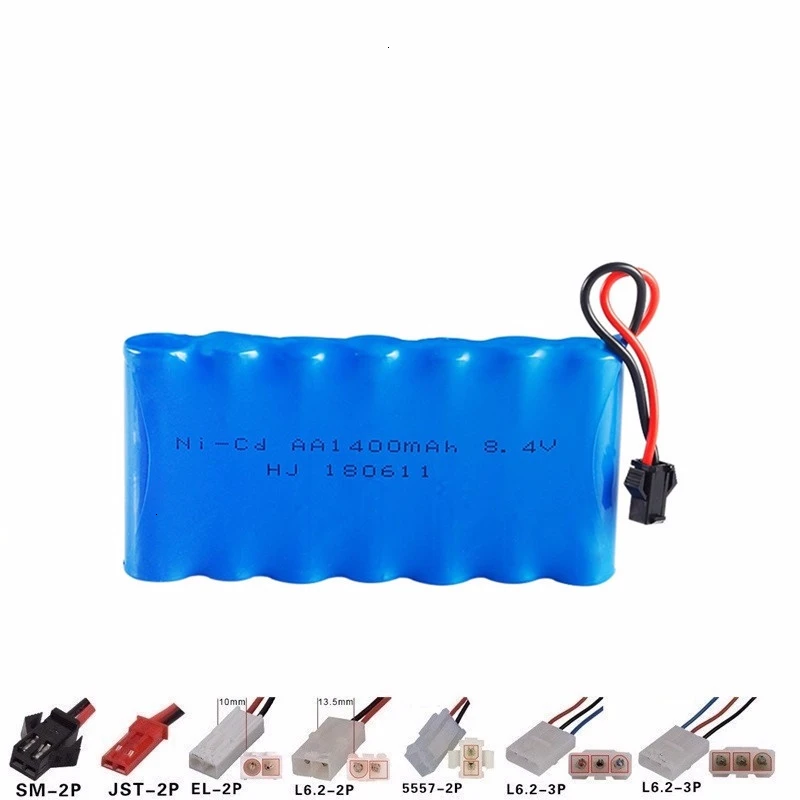 (SM Plug) Ni CD 8 4 в 1400 мАч аккумулятор + USB зарядное устройство для радиоуправляемых