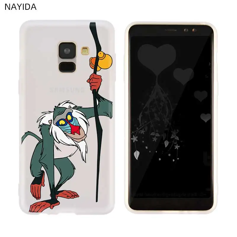 photo is 3D mode 6 Крышка чехол для телефона для samsung Galaxy A10 A30 A40 A50 A60 A70 A80 A90 A6 A8 A9 A7 A5 плюс с героями из мультфильмов; с изображением короля льва - Цвет: photo is 3D mode 6
