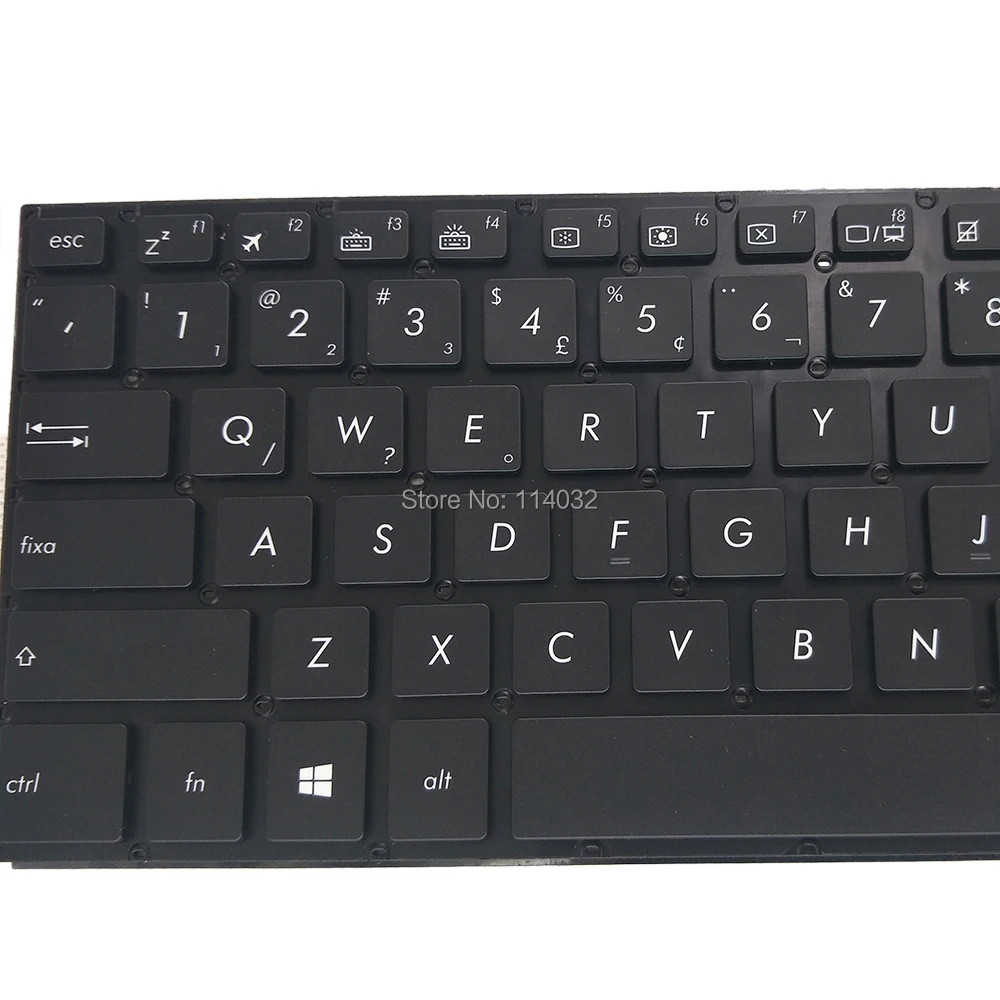 Сменные клавиатуры с подсветкой для ASUS X570 FX570UD NX580V YX570 YX 570 DD UD ZD BR Бразильский
