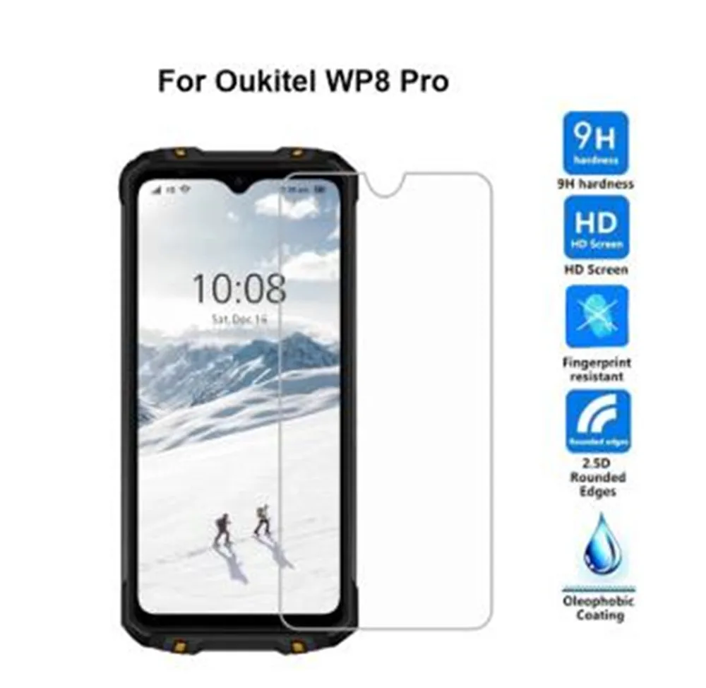 

Защитное стекло для экрана Oukitel WP8 Pro, закаленное, 9D