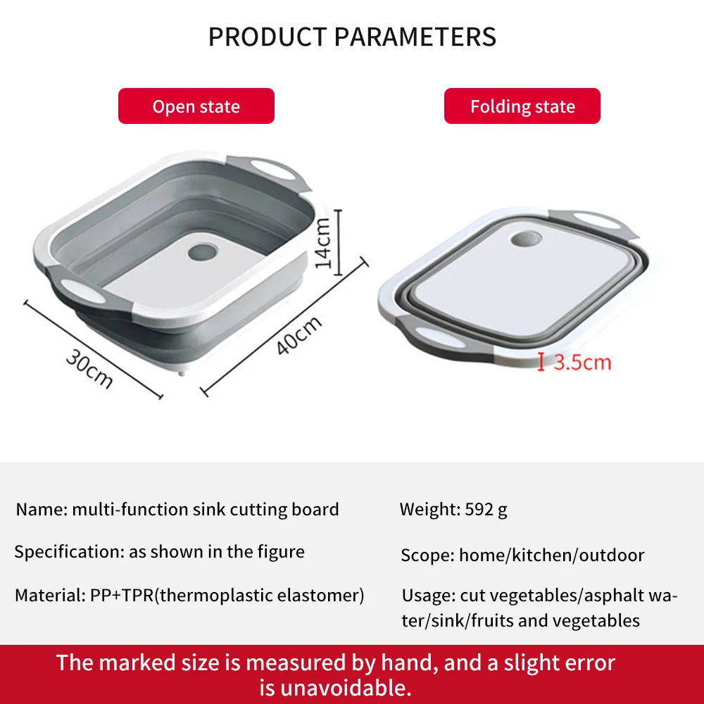 Складной силиконовый дуршлаг корзина для мытья фруктов и овощей ситечко
