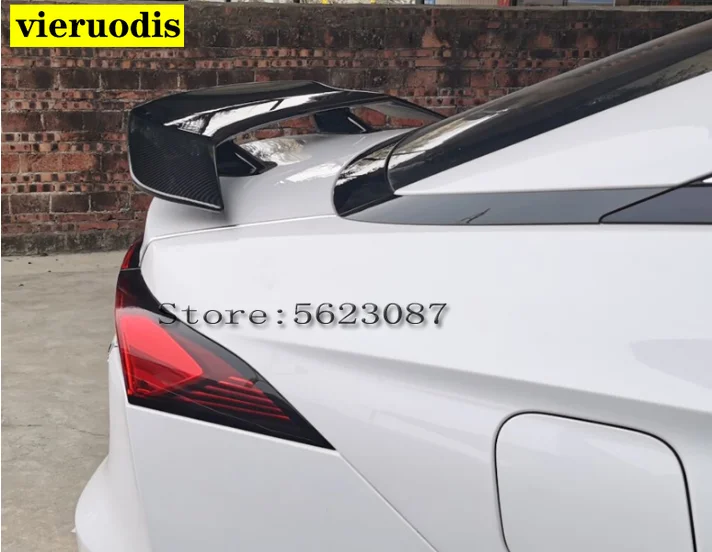 HighKick Настоящее ABS автомобильное заднее крыло багажника губа спойлер крыла для Lexus