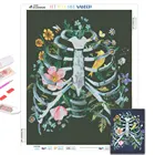 5D DIY алмазная живопись, человеческая анатомия, искусство, искусство, вышивка, наборы для вышивки крестиком, домашний декор, новый год