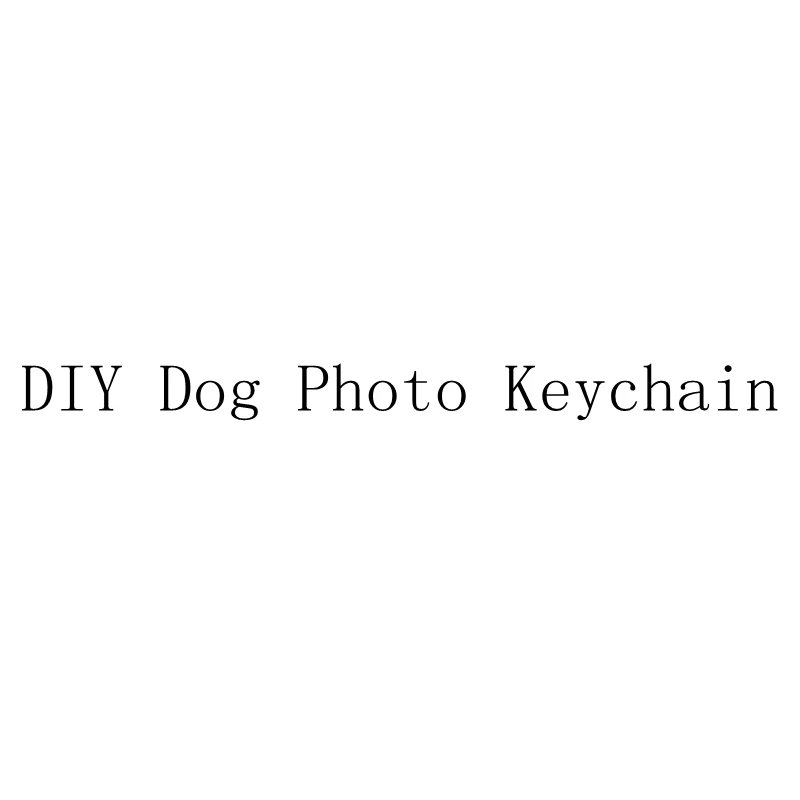 

Custom DIY Dog Photo Keychain I Love Dog Glass Crystal Pendant Mini Heart Keychain Car Key Man and Girl Favorite Gift Souvenir