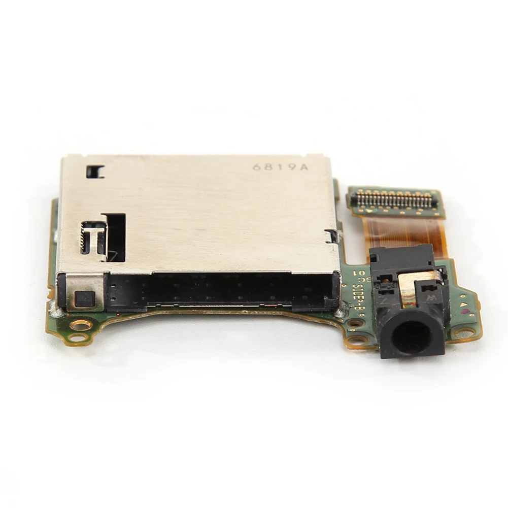 

Game Slot Card Reader Socket Board for Nintendo Switch with Headset Headphone Port Portable Carrying Replacement Accessories