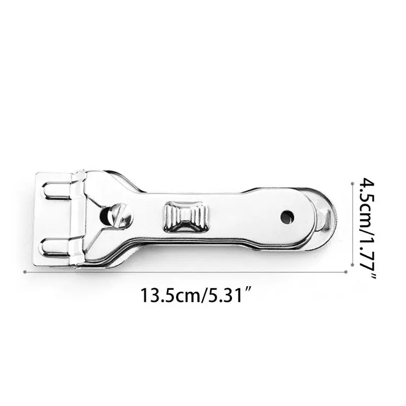 

Glass Non-scratch Hob Scraper Multifunction Suitable for Induction Ceramic and Halogen Hobs Removes Residues Tool