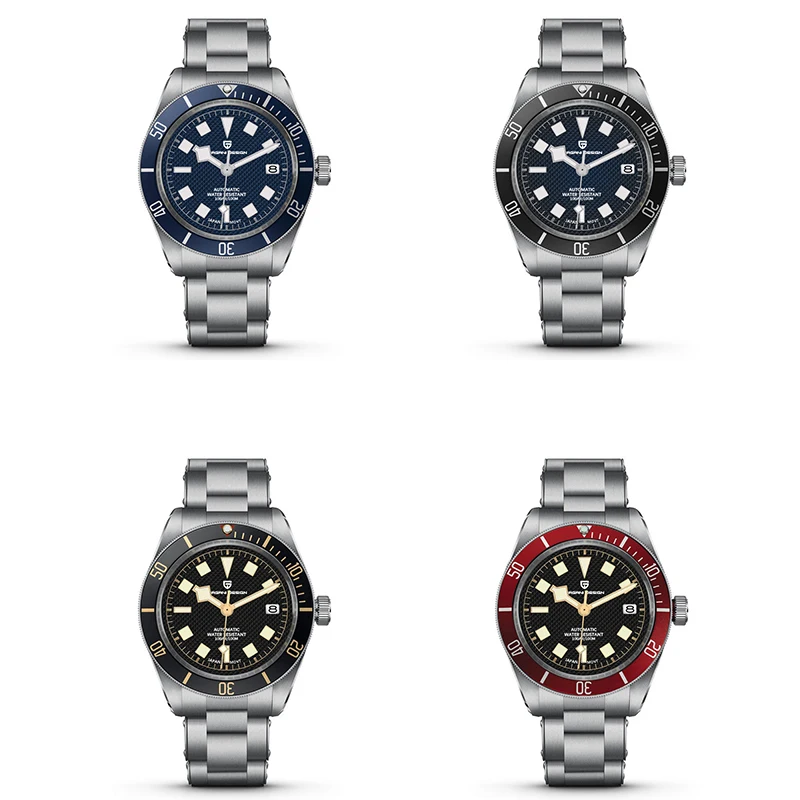 

2021 New PAGANI DESIGN Luxury Brand Mens Automatic Watches Japan NH35A Movement Men Mechanical Wrist Watch Business Reloj Hombre