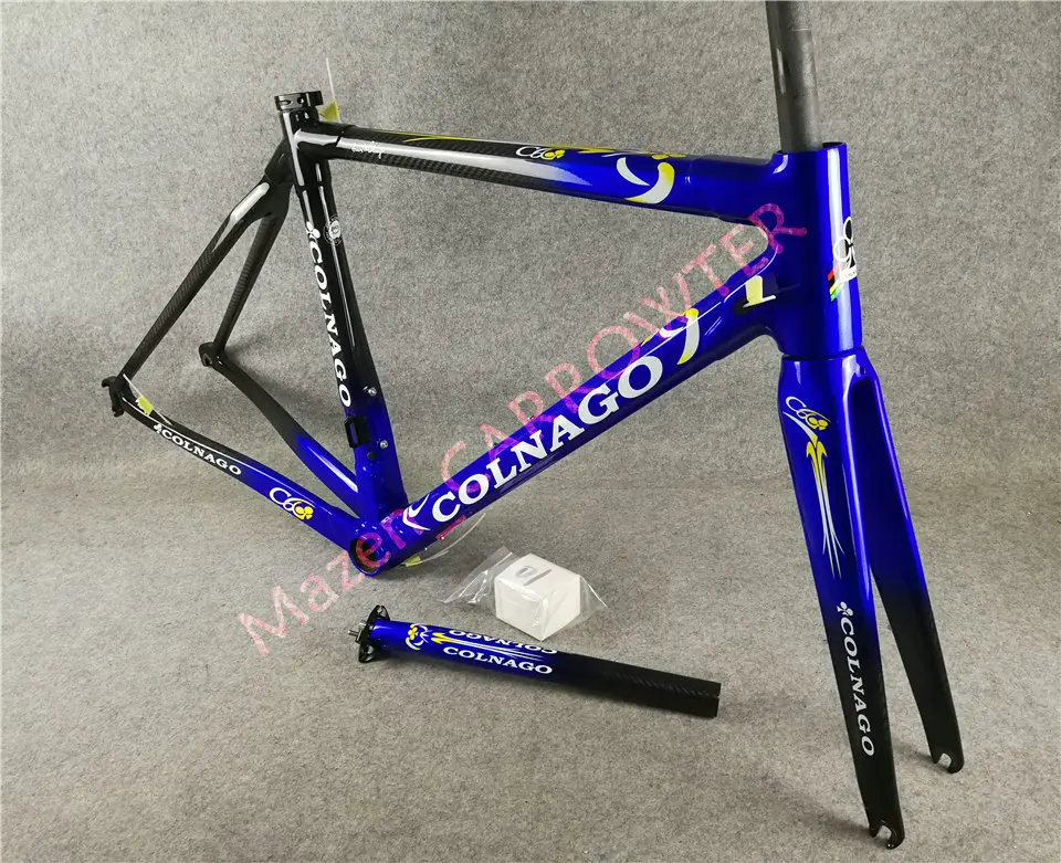CARROWTER T1000 3K темно-синий-черный Colnago C60 карбоновая рама для дорожного велосипеда с BB386 XS/S/M/L/XL на выбор