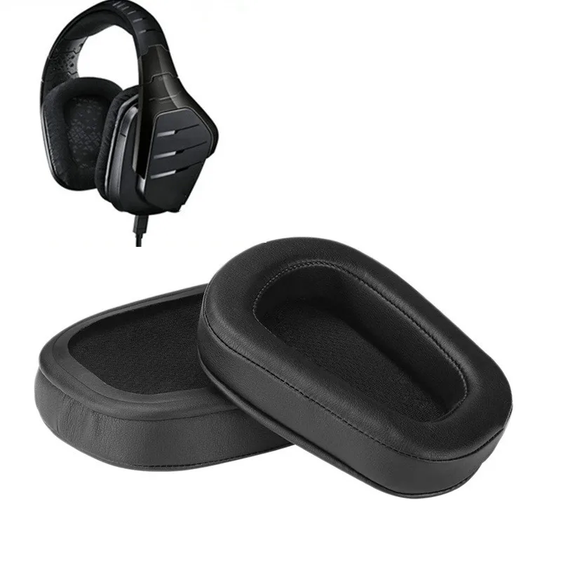 

Воздухопроницаемые амбушюры для наушников Logitech G633 G933k, сменные амбушюры для наушников, губчатый чехол, амбушюры для наушников