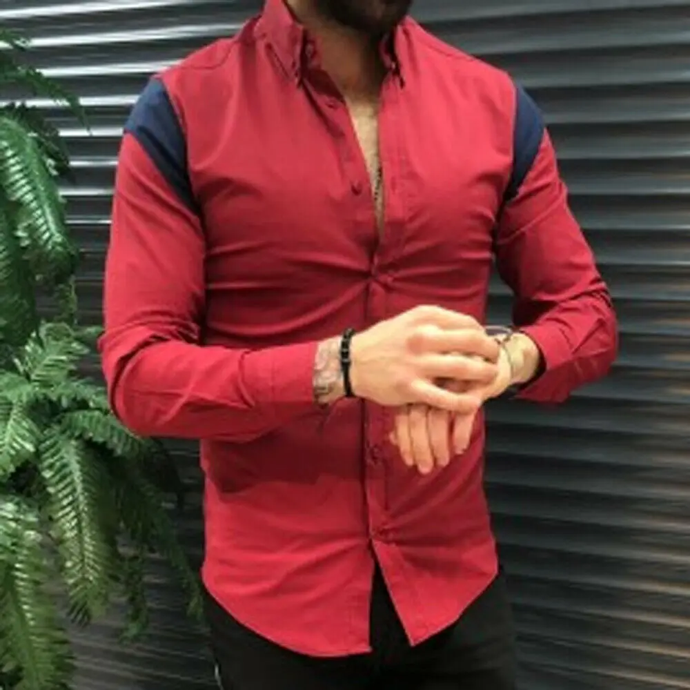 Новинка 2021 модная летняя Европейская и американская мужская рубашка пикантная