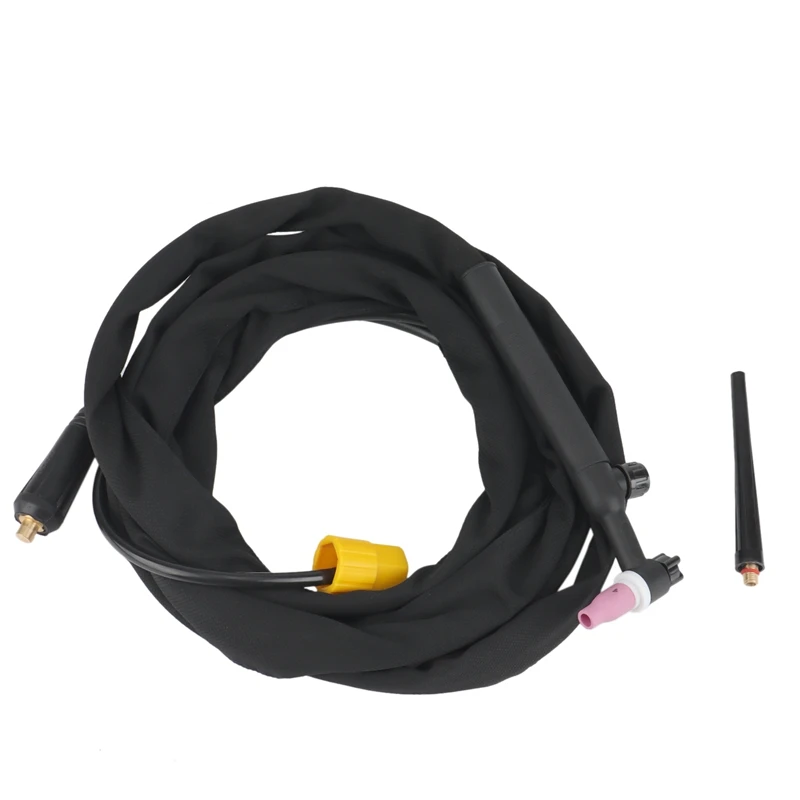 

WP9FV TIG Torch 4M Gas Tungsten Arc Welding Torch WP9 Argon Air Cooled Flexible Neck Gas Valve TIG Welding Torch