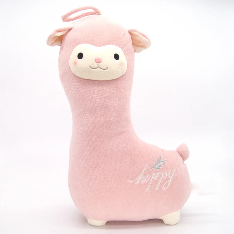 Плюшевые мягкие игрушки динозавр альпака Подушка-моль животные для детей