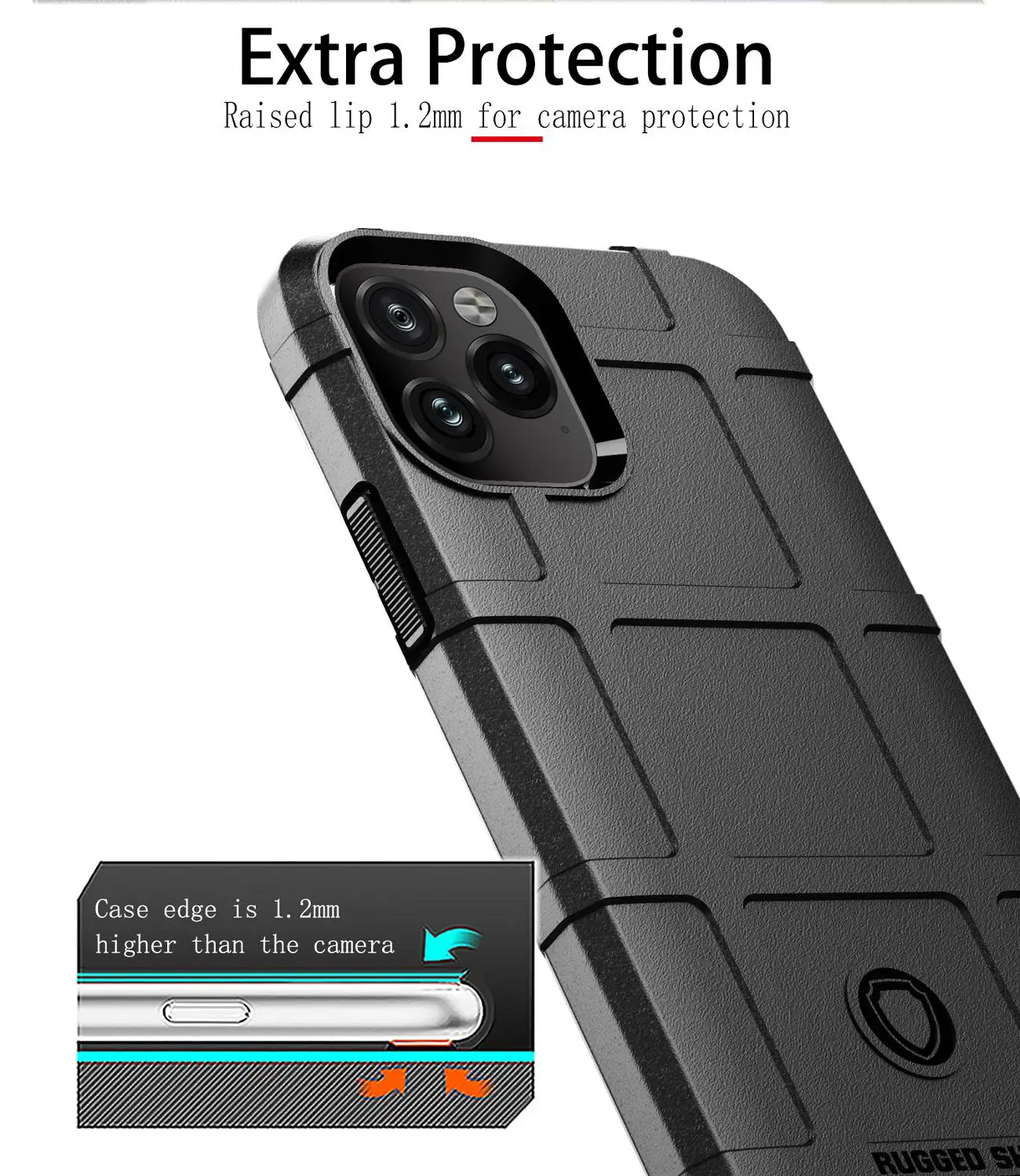 Прочный противоударный защитный чехол для iPhone 12 11 Pro Max XS XR X 7 8 6 6S Plus SE 2020 3D