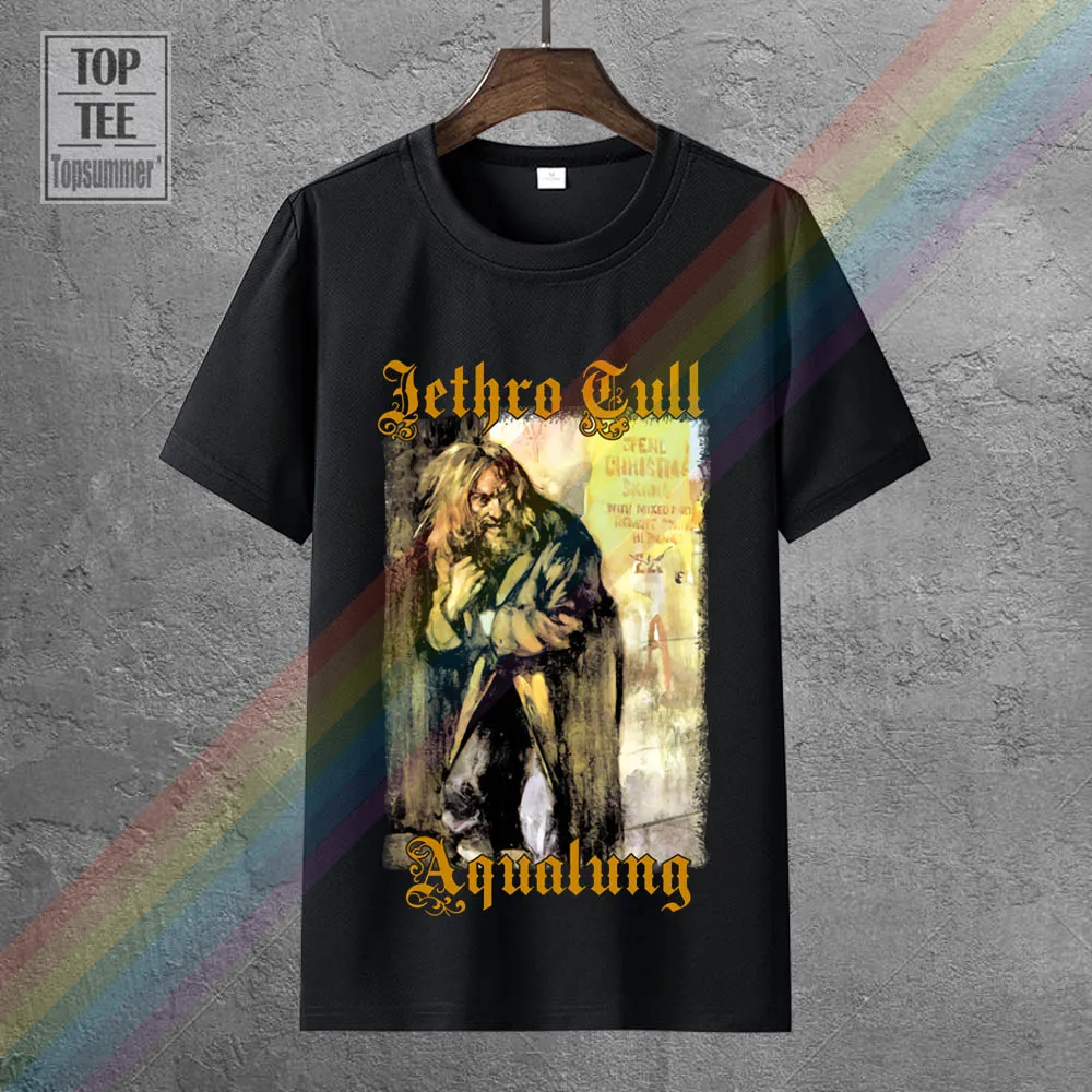 Jethro Tull Aqualung 1971 натуральная футболка Размеры S-5Xl 100% хлопок футболки Повседневная