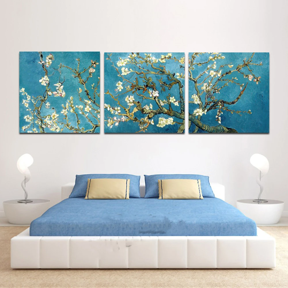 Картина Современная печать Модульная картина настенный Декор для дома 3 шт Ван