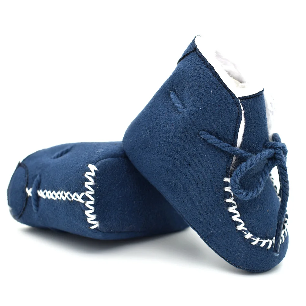 Модные ботинки для маленьких девочек зимняя обувь мальчиков пинетки малышей